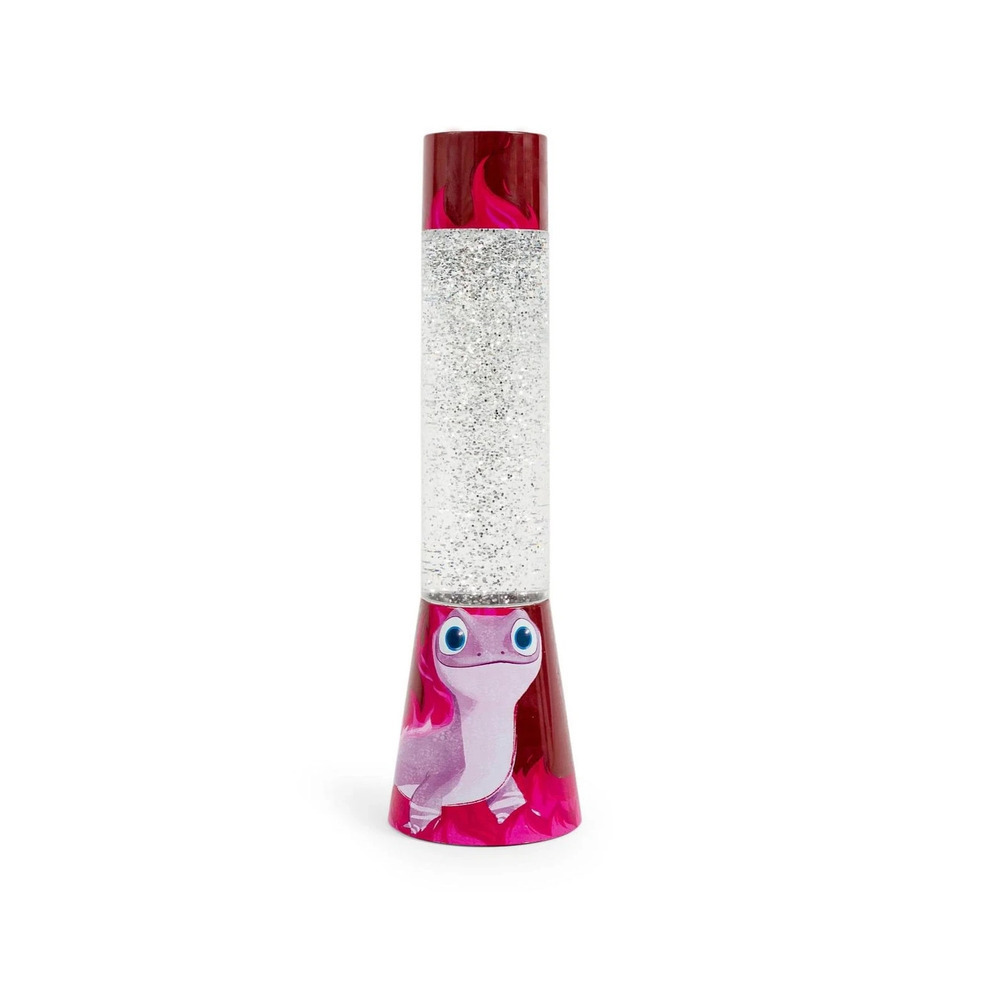 Disney Frozen 2 Bruni Salamander Glitter Motion Lamp LED Light 12" Collectible
